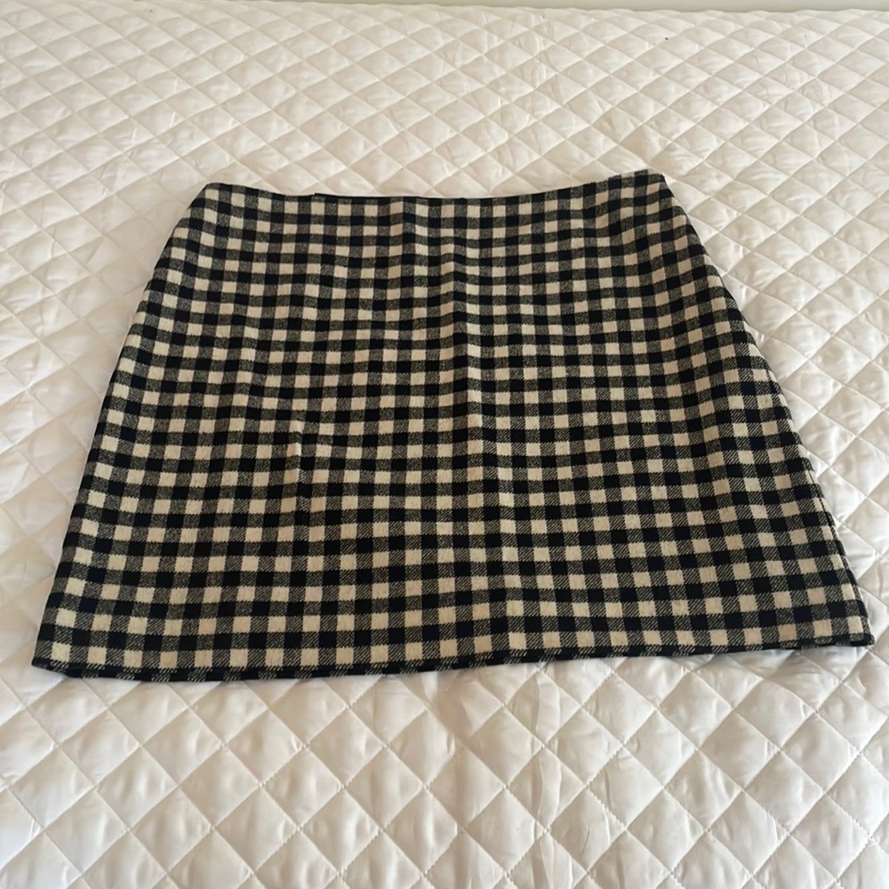 Lined wool/nylon skirt Ann Taylor